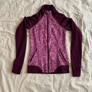 Ivivva by Lululemon athletic girls zip up size 12